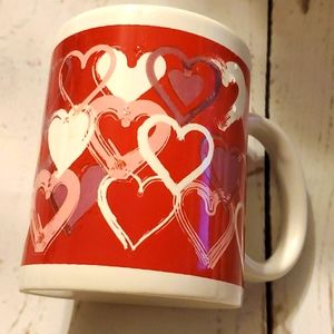 Just for You by Megatoy abstract hearts coffee mug